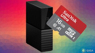 SD-Karten und Festplatten von SanDisk und WD jetzt bei Amazon im Angebot