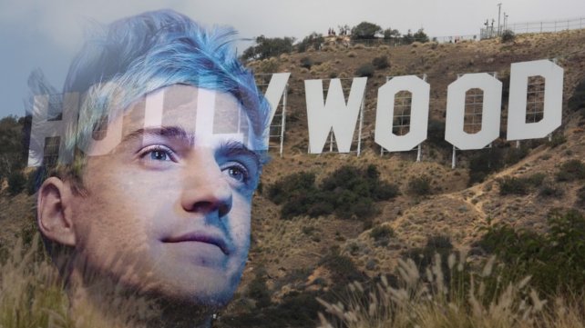 Ninja strebt eine Hollywood-Karriere an.