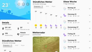 Overdrop: Kostenlose Wetter-App für Android & iOS