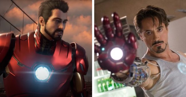 Ein Deepfake transportiert Robert Downey Jr. ins neue Avengers-Spiel.
