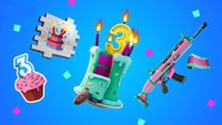 Ein Emote und andere Geschenke: Fortnite feiert 3. Geburtstag