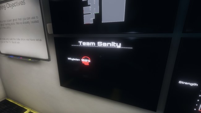 Im Van könnt ihr in Phasmophobia die Sanity eures Teams kontrollieren: Es gibt eine Anzeige für jeden Spieler.