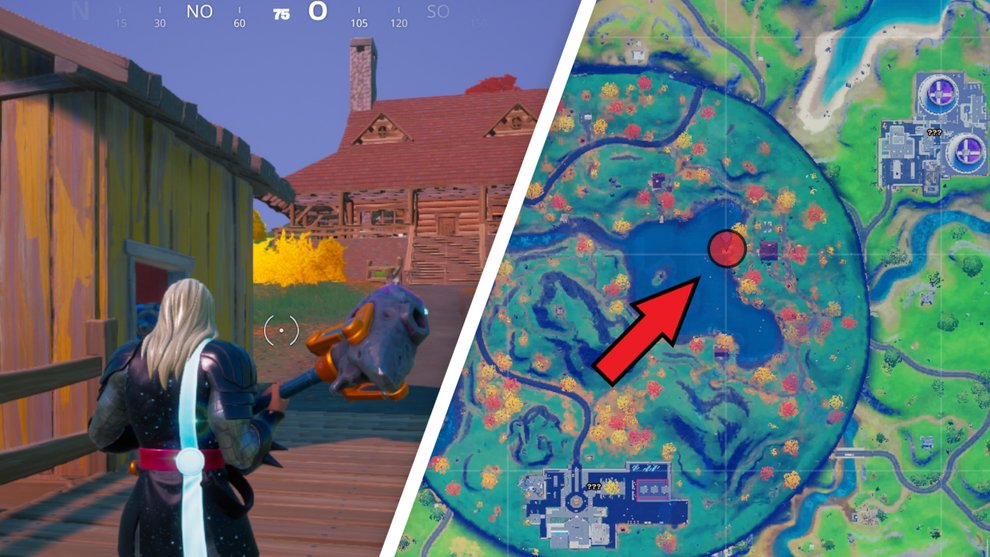 Fortnite: Fange Fische beim Herz-See - Guide