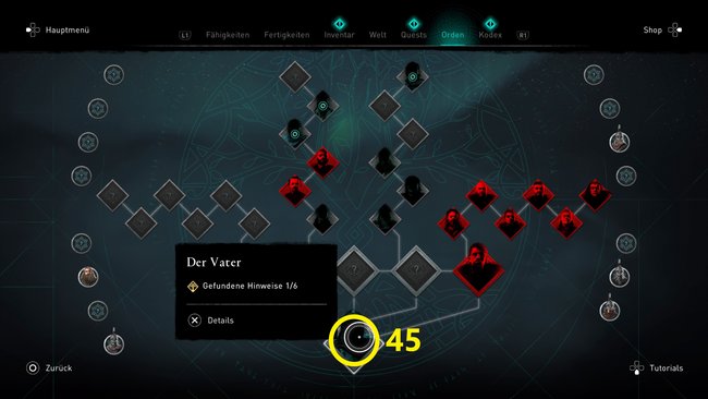 Assassins Creed Valhalla Orden Der Vater Der Vater - Hinweise und Fundort in AC Valhalla