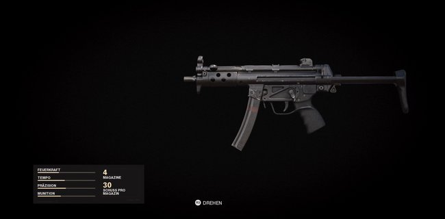 Die MP5 gehört auch in CoD Black Ops Cold War zu den besten Waffen.