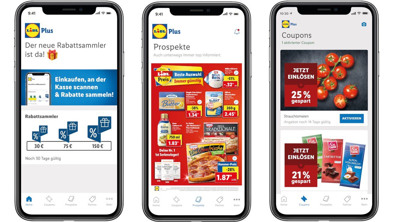 Lidl PlusApp Download Digitale Kundenkarte für LidlKunden (Android