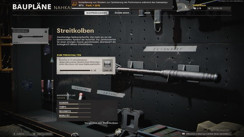 CoD Cold War - Streitkolben