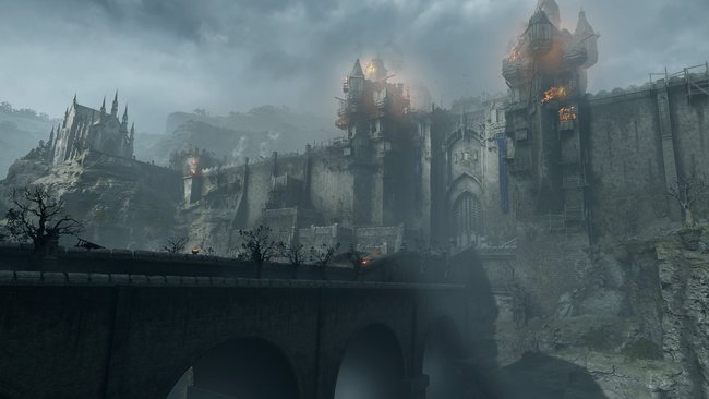 Da will ich hin! Die Stadtmauer von Boletaria im Demon's Souls Remake.