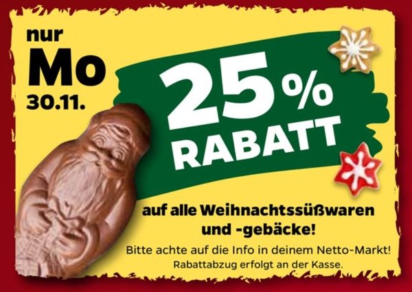 Netto Zieht Blank Susse Uberraschung Nach Dem Black Friday