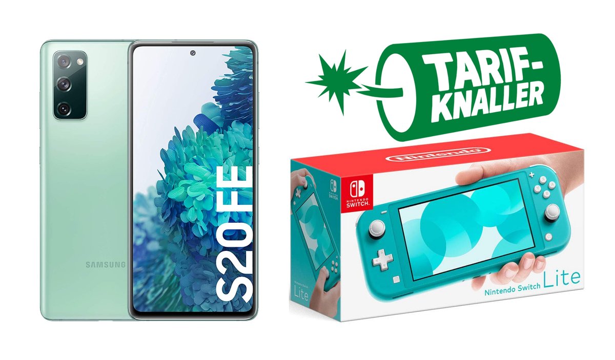 Vertrags Kracher Samsung S Fe Nintendo Switch Lite Mit Tarif Unschlagbar Gunstig