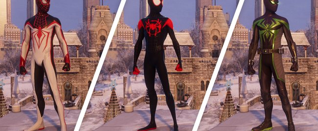 Spider-Man - Miles Morales: Alle 19 Anzüge - Bilder und Freischaltbedingungen