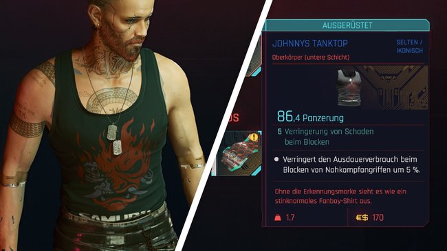 Johnnys Tanktop (Cyberpunk 2077).