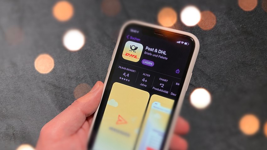 App Post DHL läuft unter iOS