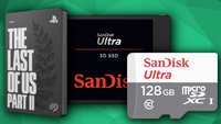 Sparen beim Speicherplatz: SD-Karten, SSDs und HDDs im Angebot