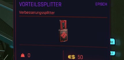 Cyberpunk 2077: Vorteilssplitter - Fundorte für kostenlose Perk Points