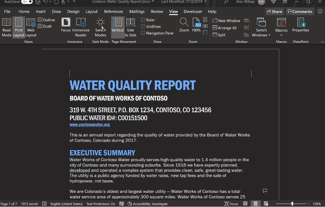 Microsoft Word Dark Mode Einschalten So Geht S