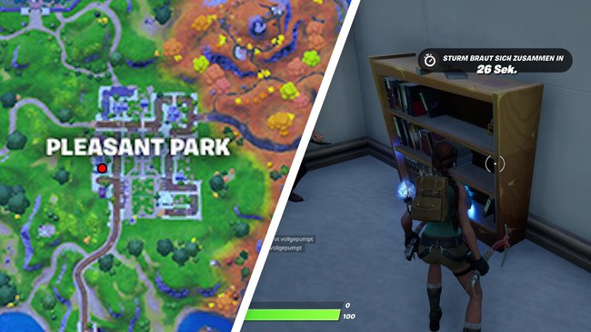 Fortnite Season 6 Schriftstück Pleasant Park