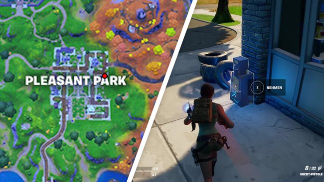 Fortnite Season 6 Schriftstück Pleasant Park