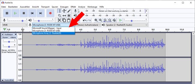 Kassetten digitalisieren Audacity