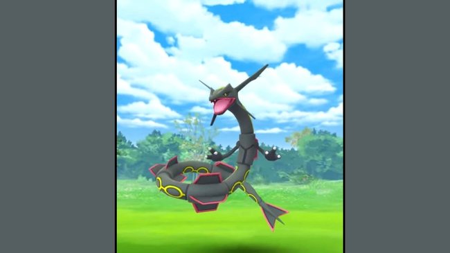 Pokémon GO: Shiny-Rayquaza