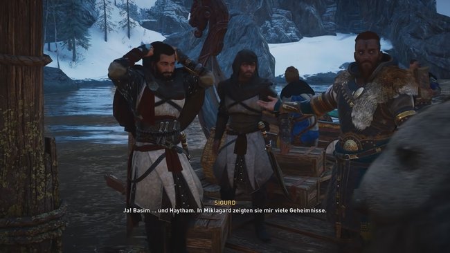 Basim und Haytham begleiteten Sigurd nach Norwegen - Assassin's Creed Valhalla