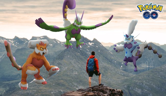 Pokémon GO Legendäre Jahreszeit Boreos, Voltolos und Demeteros