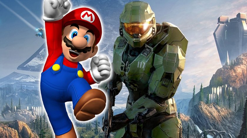 Super Mario und der Halo Master Chief könnten bald ein Team bilden.