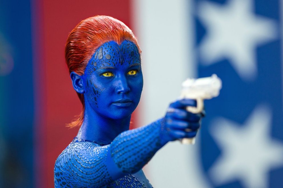 Jennifer Lawrence als Mystique in X-Men: Zukunft ist Vergangenheit (© 20th Century Fox) Jennifer Lawrence als Mystique in X-Men: Zukunft ist Vergangenheit © 20th Century Fox
