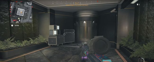 So sieht der Eingang vom Nakatomi-Bunker in CoD Warzone aus.