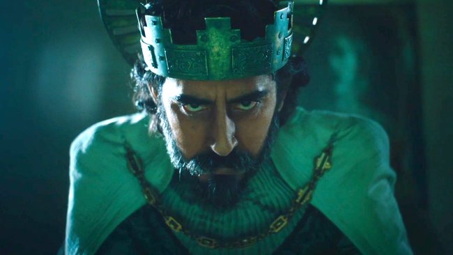 Dev Patel in The Green Knight. (Quelle: A24)