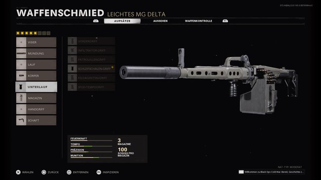 So kann das MG 82 für Nahkämpfe in CoD Black Ops Cold War aussehen.