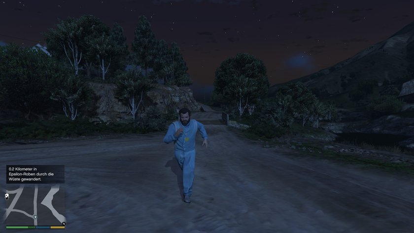 Als Michael könnt ihr in GTA 5 der Sekte Epsilon beitreten. Kifflom!