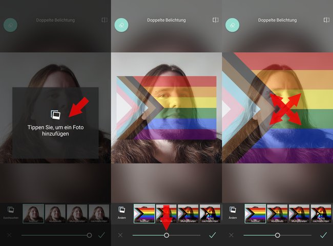 Regenbogen Profilbild App 02
