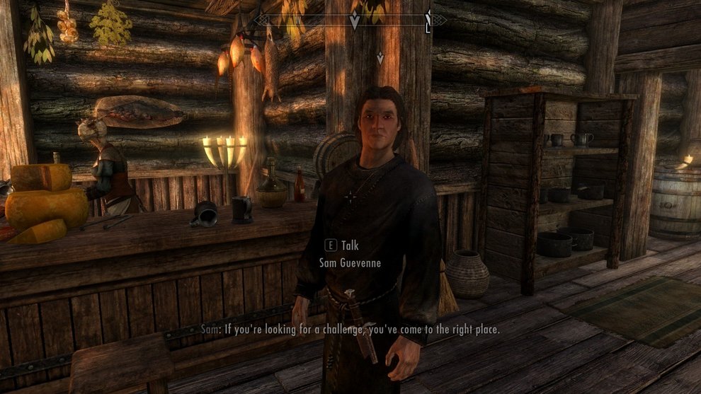 Sam Guevenne bjuder in dig till en vidsträckt binge i Skyrim.