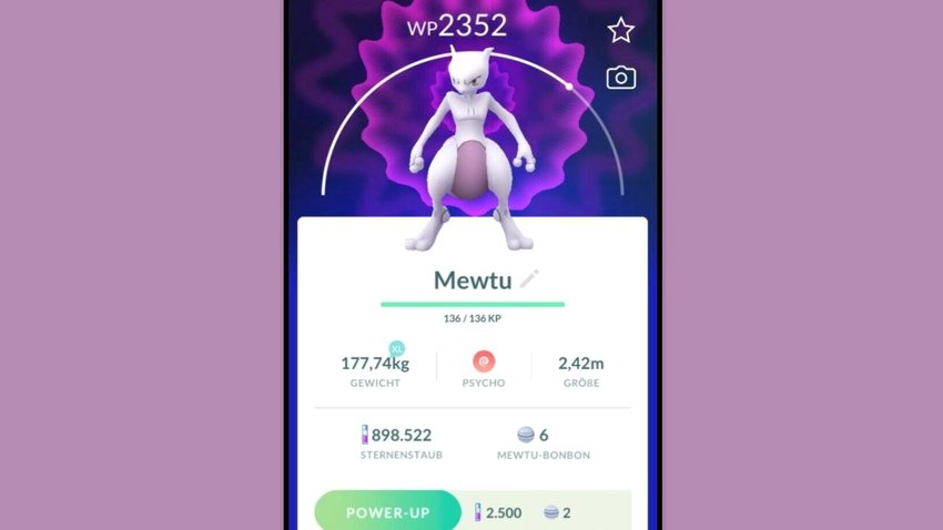 Pokémon GO: Mewtu