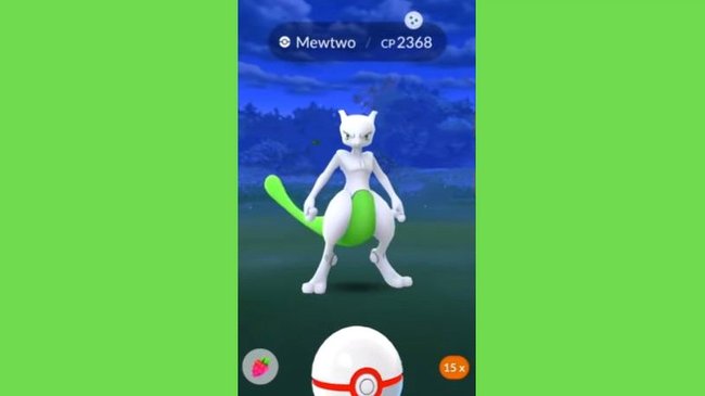 Pokémon GO: Shiny-Mewtu