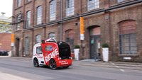 Verrückter Vodafone-Test: Dieser Elektroflitzer bringt euch was zu essen