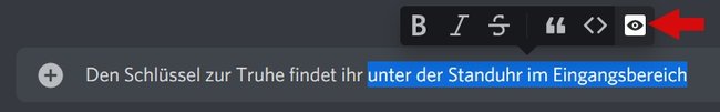 Discord Spoiler Augen-Symbol