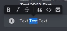 Discord Text Formatierung Desktop-Anwendung PC