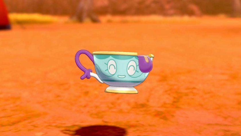 Pokémon Fatalitee und seine Tasse.