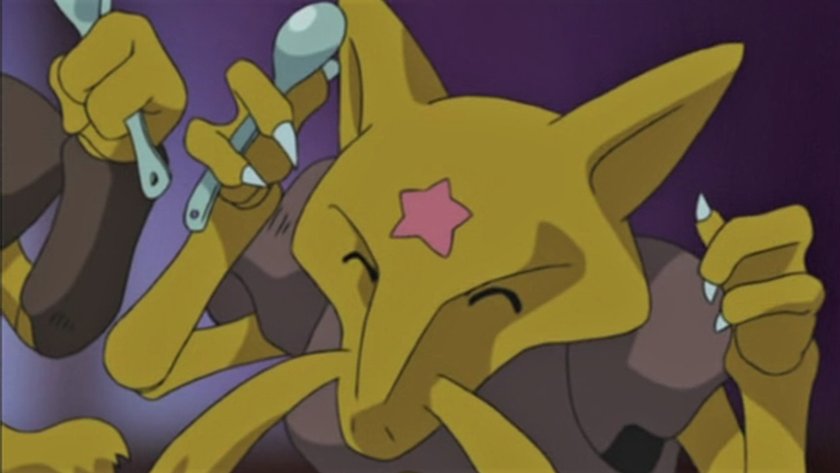 Kadabra aus Pokémon.