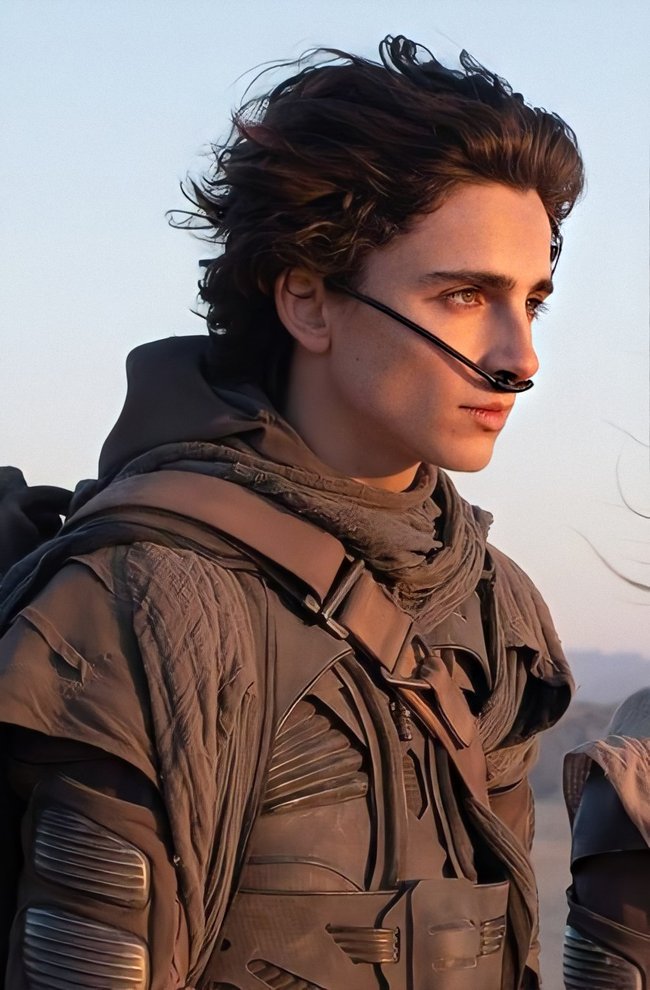 Timothée Chalamet als Paul Atreides in Dune. (Bildquelle: Warner Bros.)