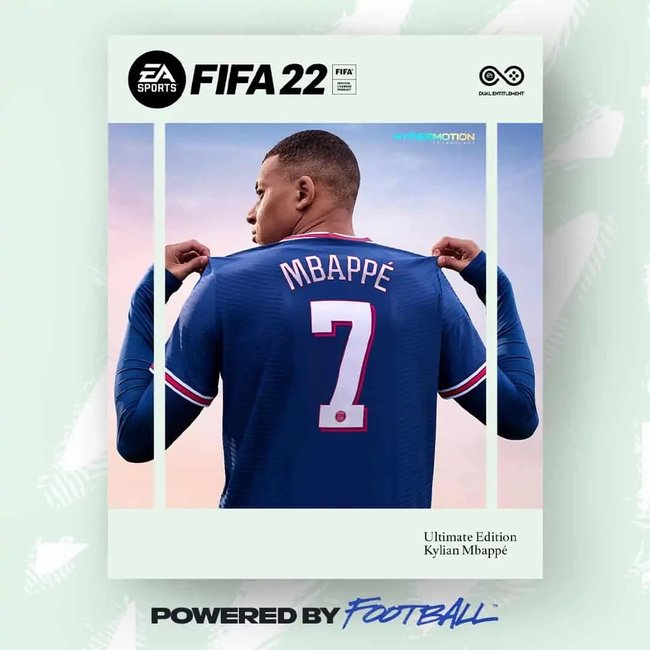 Kylian Mbappé ziert das Cover aller Editionen von FIFA 22.