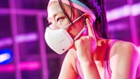 Futuristische LG-Maske: Mit Motor und Lautsprecher gegen Corona