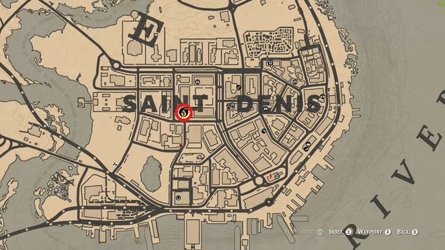 In Saint Denis trefft ihr an diesem Punkt das erste Mal auf Guido Marteill und könnt so den DLC starten.