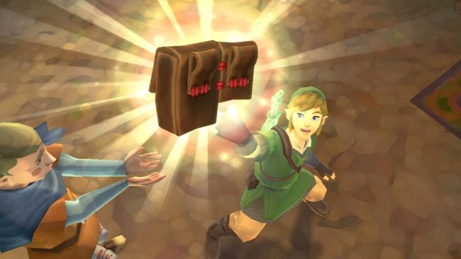 Skyward Sword HD: Taschen