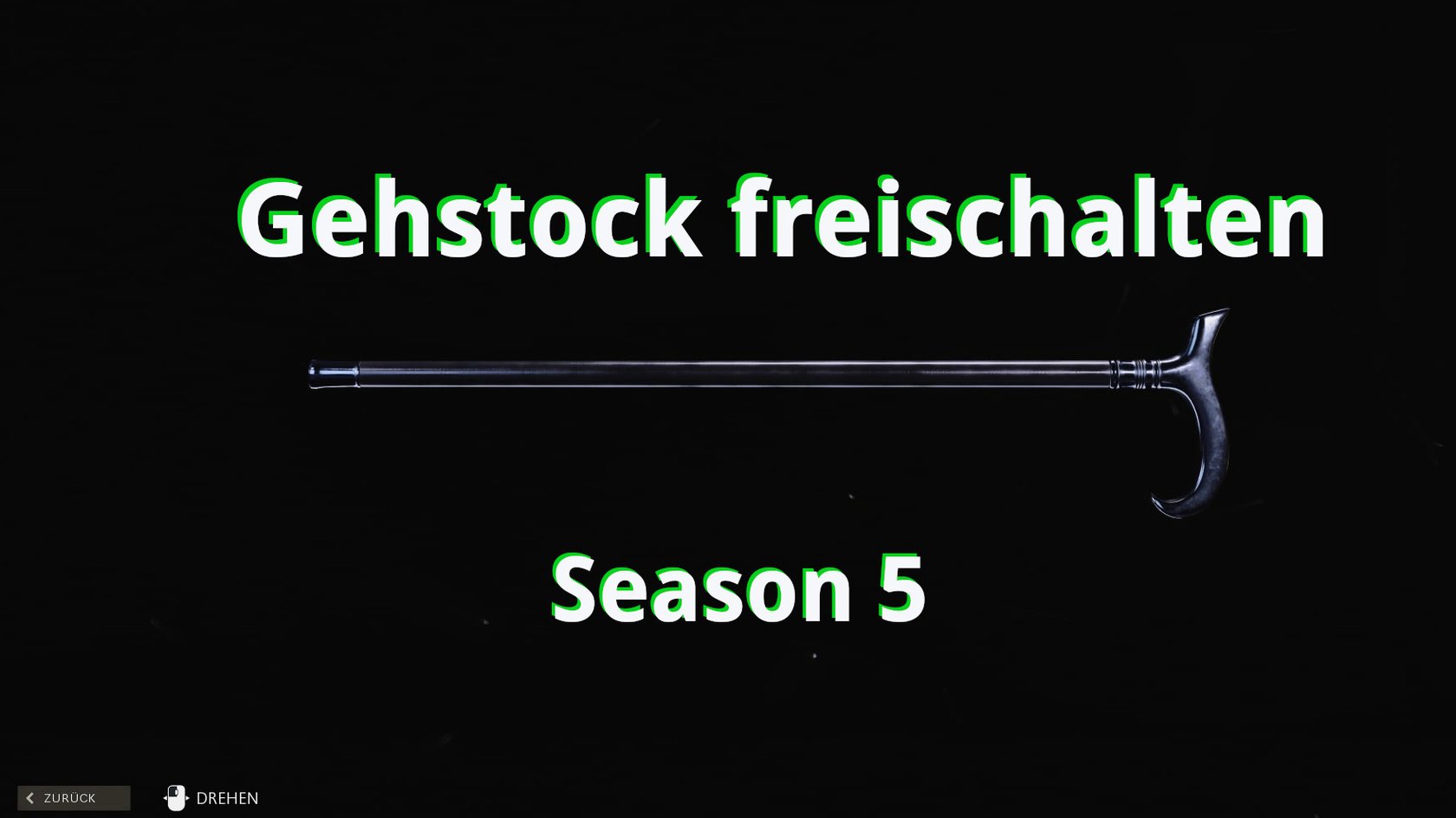 CoD Cold War: Gehstock