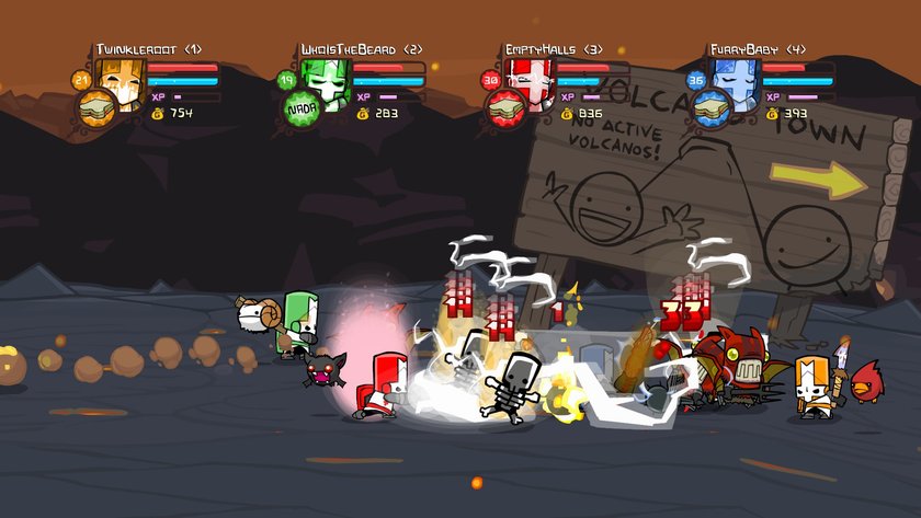 Castle Crashers für Laptop und PC