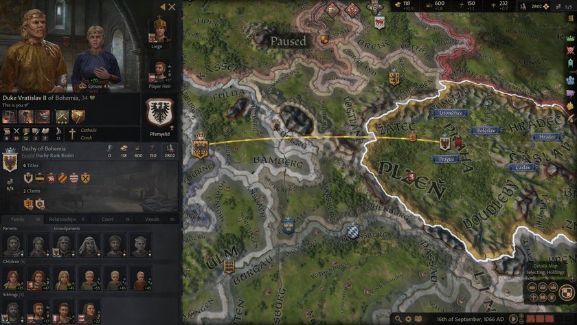 Die besten rundenbasierten Strategiespiele: Crusader Kings 3