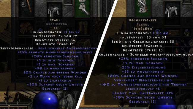 Diablo 2 Resurrected Barbar Runenworte